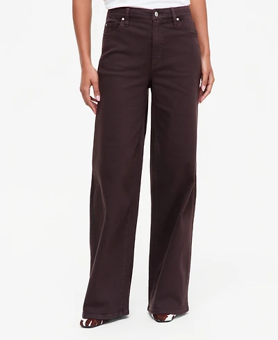 I.n.c. International Concepts Women's High-Rise Wide-Leg Jeans, Macy's Exclusive