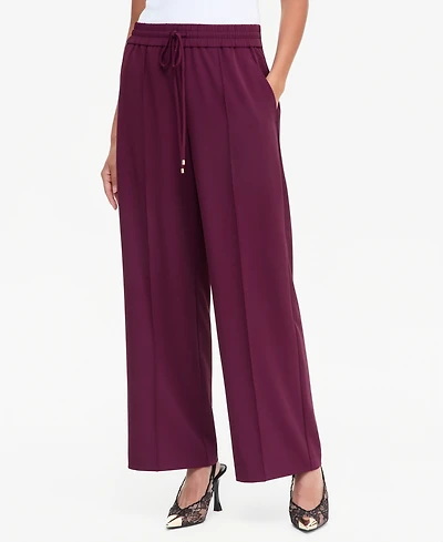 I.n.c. International Concepts Women's Drawstring Wide-Leg Pants, Macy's Exclusive