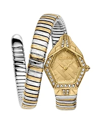 Just Cavalli Women's Glam Chic Quartz Stainless Steel Bracelet Watch