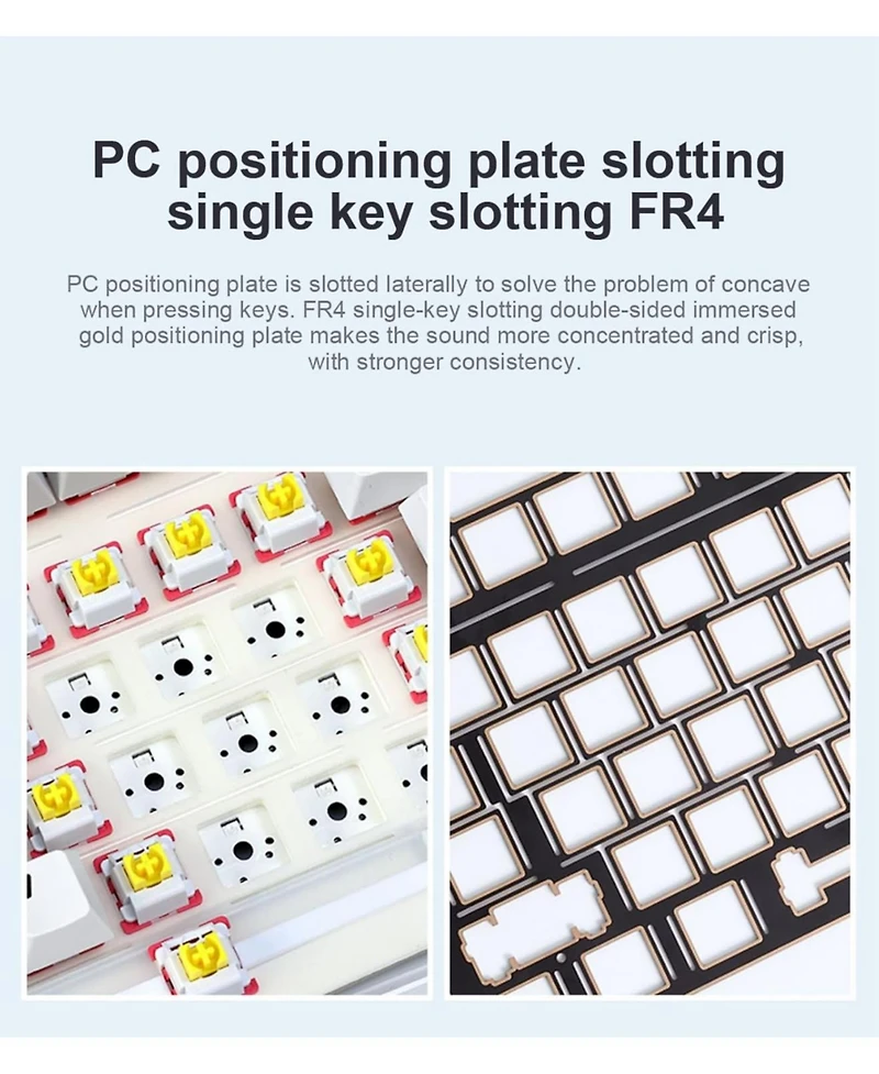 Aula F99 Pro Tri-Mode Hot-Swappable Rgb Wireless Mechanical Keyboard for Pc/Mac/Mobile