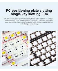 Aula F99 Pro Tri-Mode Hot-Swappable Rgb Wireless Mechanical Keyboard for Pc/Mac/Mobile