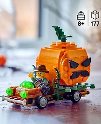 Lego Halloween Jack-o'-Lantern Pickup Truck 40822 177-Piece Building Set, Ages 8+