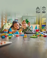 Lego Duplo Classic Colorful Creative Box 10479 80-Piece Building Set, Ages 1½+