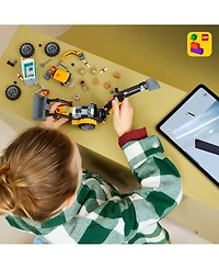 Lego City Backhoe Loader 60480 301-Piece Building Set, Ages 7+