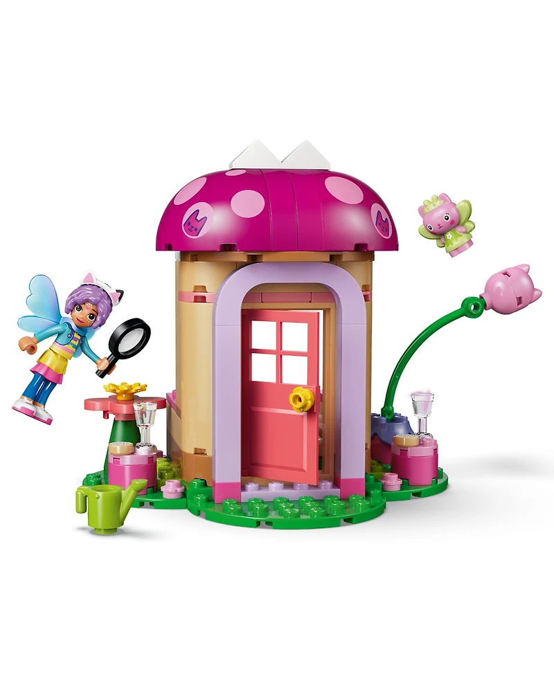Lego Gabby's Dollhouse Kitty Fairy's Garden House 11212 103-Piece Building Set, Ages 4+