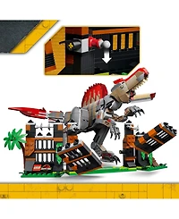 Lego Jurassic World Spinosaurus Dinosaur Escape 77982 820-Piece Building Set, Ages 9+