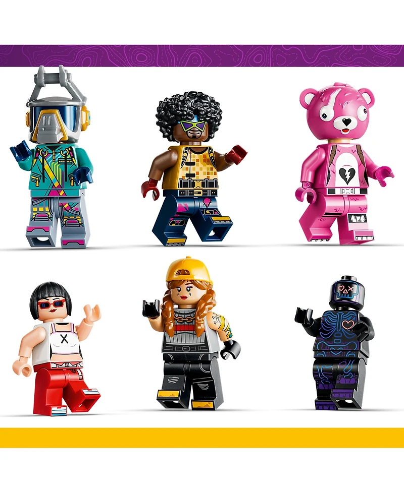 Lego Fortnite Rave Cave 77082 1,963-Piece Building Set, Ages 12+