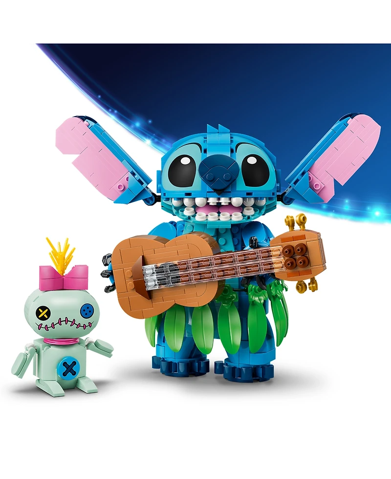 Lego Disney Posable Stitch Scrump 43296 713-Piece Building Set, Ages 9+