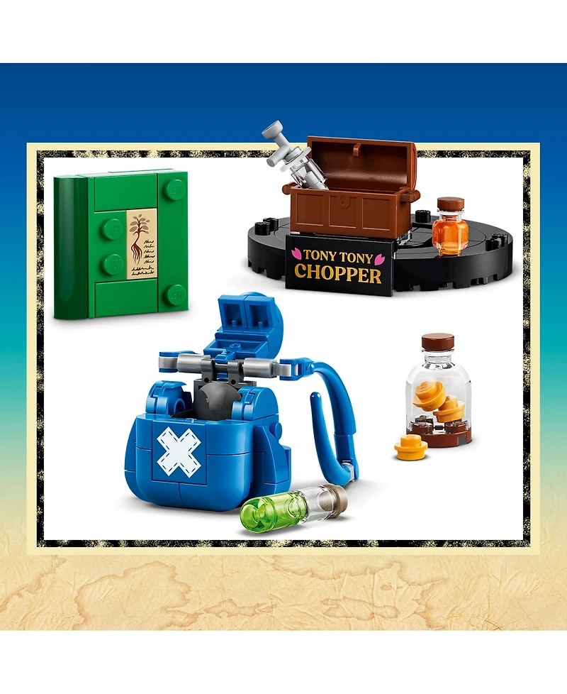 Lego One Piece Posable Tony Tony Chopper 75643 577-Piece Building Set, Ages 9+