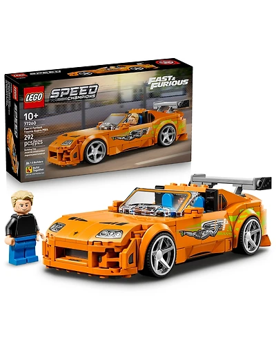 Lego The Fast and The Furious Toyota Supra MK4 77260, 292-Piece Building Set, Ages 10+