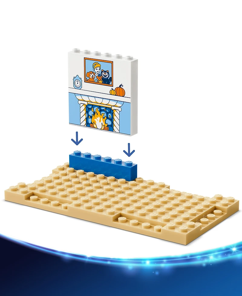 Lego Disney Princess Cinderella Animal Friends Castle 43283 149-Piece Building Set, Ages 4+