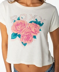 Roxy Women's Crop Graphic T-Shirt
