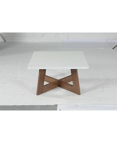 Tribesigns FarmhouseSide Table,Wooden End Table with Drawer, Rustic Nightstands