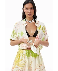 Desigual Women's Floral-Print Pull-On Balloon Pants