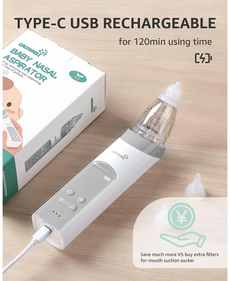 Grownsy Nasal Aspirator