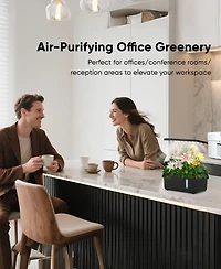 SonicGrace Indoor Hydroponic Growing System with Led Grow Light