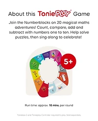 Tonies Tonieplay Numberblocks Learning Adventures Counting and Number Recognition Game, Ages 3+