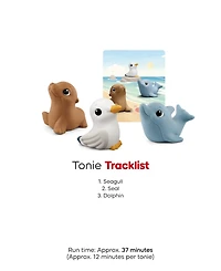 Tonies My First Tonies Ocean Set Real Animal Sounds 3-Piece Audio Figures, Ages 1+