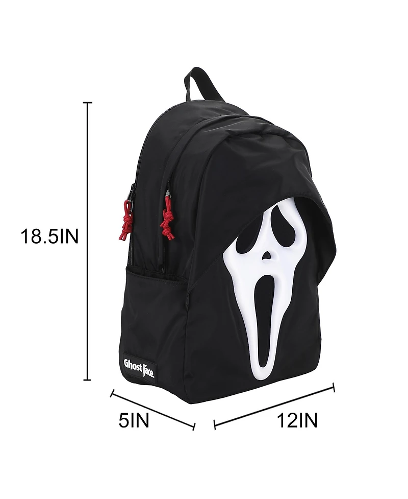 Ghostface Mask 18.5" Adult Novelty Character Backpack