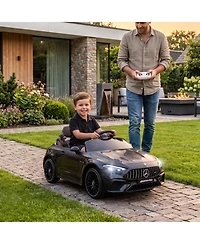 Qaba Licensed Mercedes Amg Cle 53 Electric Car for Kids with Remote,