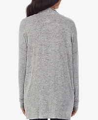 Cuddl Duds Women's SoftKnit Sweater-Knit Long-Sleeve Wrap