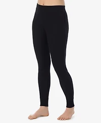 Cuddl Duds Women's Cozy Waffle-Knit Thermal Stretch Leggings