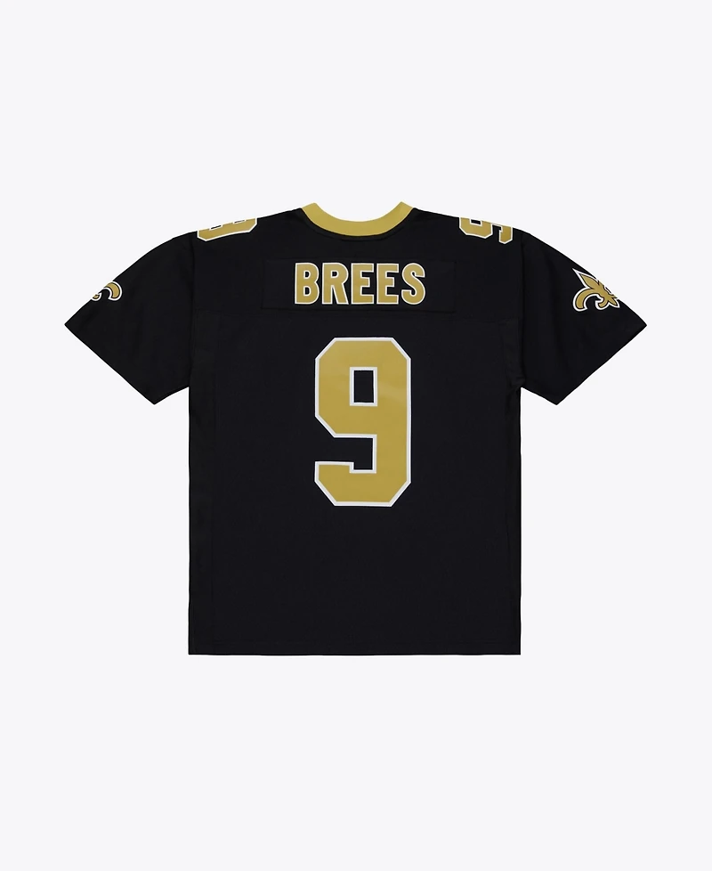 Mitchell Ness Men's Drew Brees Black New Orleans Saints 2009 Legacy Jersey