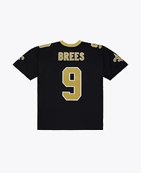 Mitchell Ness Men's Drew Brees Black New Orleans Saints 2009 Legacy Jersey