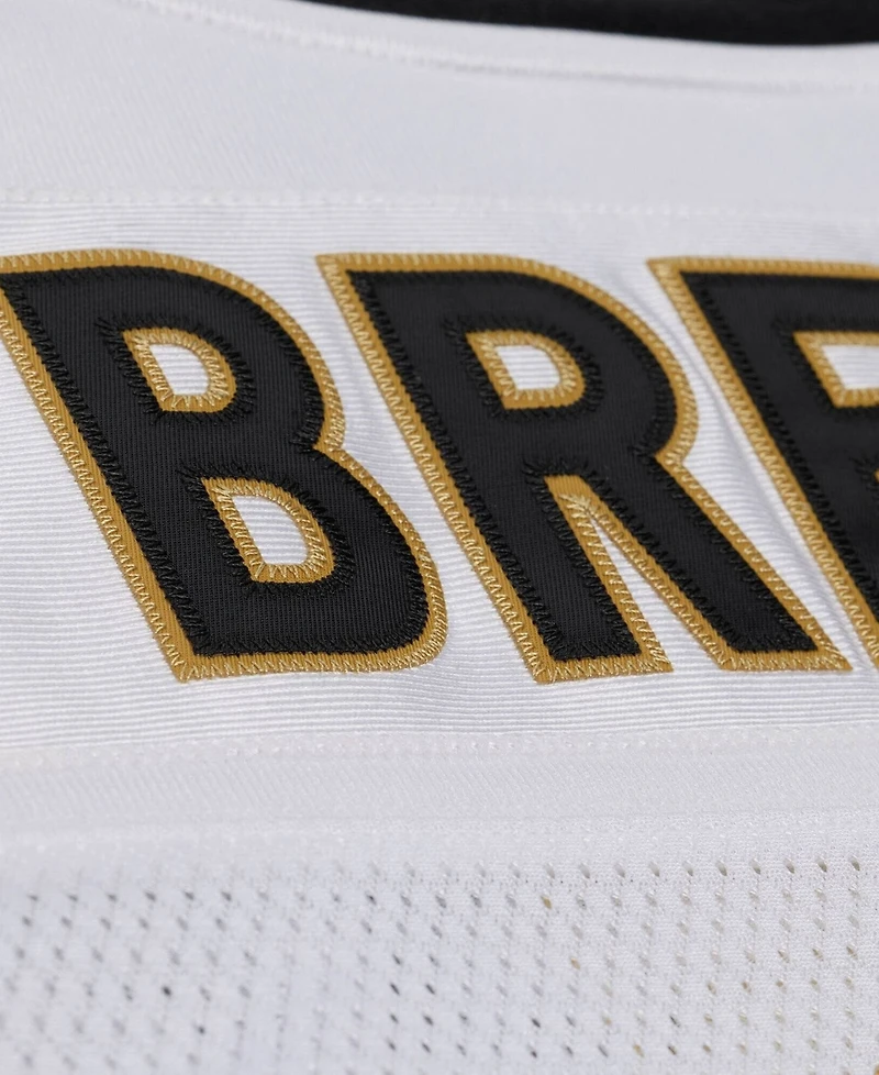 Mitchell Ness Men's Drew Brees White New Orleans Saints Super Bowl Xliv Authentic Jersey