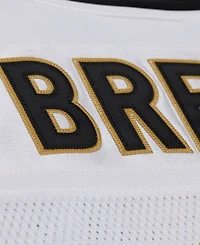 Mitchell Ness Men's Drew Brees White New Orleans Saints Super Bowl Xliv Authentic Jersey