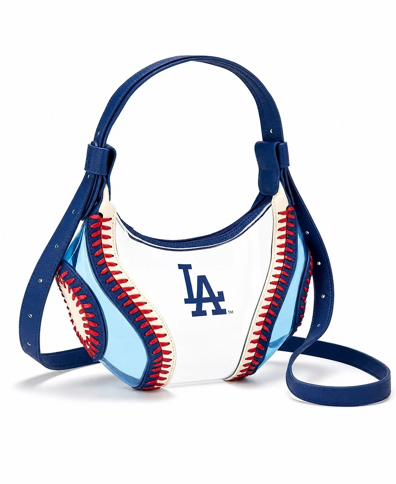 Montana West Los Angeles Dodgers Clear Slouchy Shoulder Bag