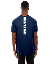 New Era Men's Navy Dallas Cowboys Functional Fandom Reflective T-Shirt