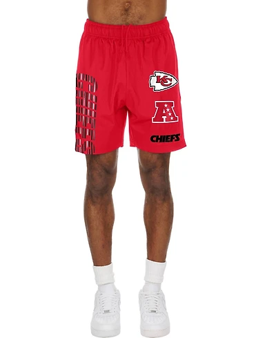 New Era Men's Red Kansas City Chiefs Match Shorts