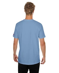 New Era Men's Light Blue Philadelphia Phillies Oversized Throwback Distressed T-Shirt