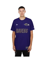 New Era Men's Purple Baltimore Ravens Match T-Shirt