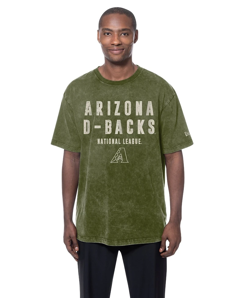New Era Men's Olive Arizona Diamondbacks 2026 Armed Forces Day T-Shirt
