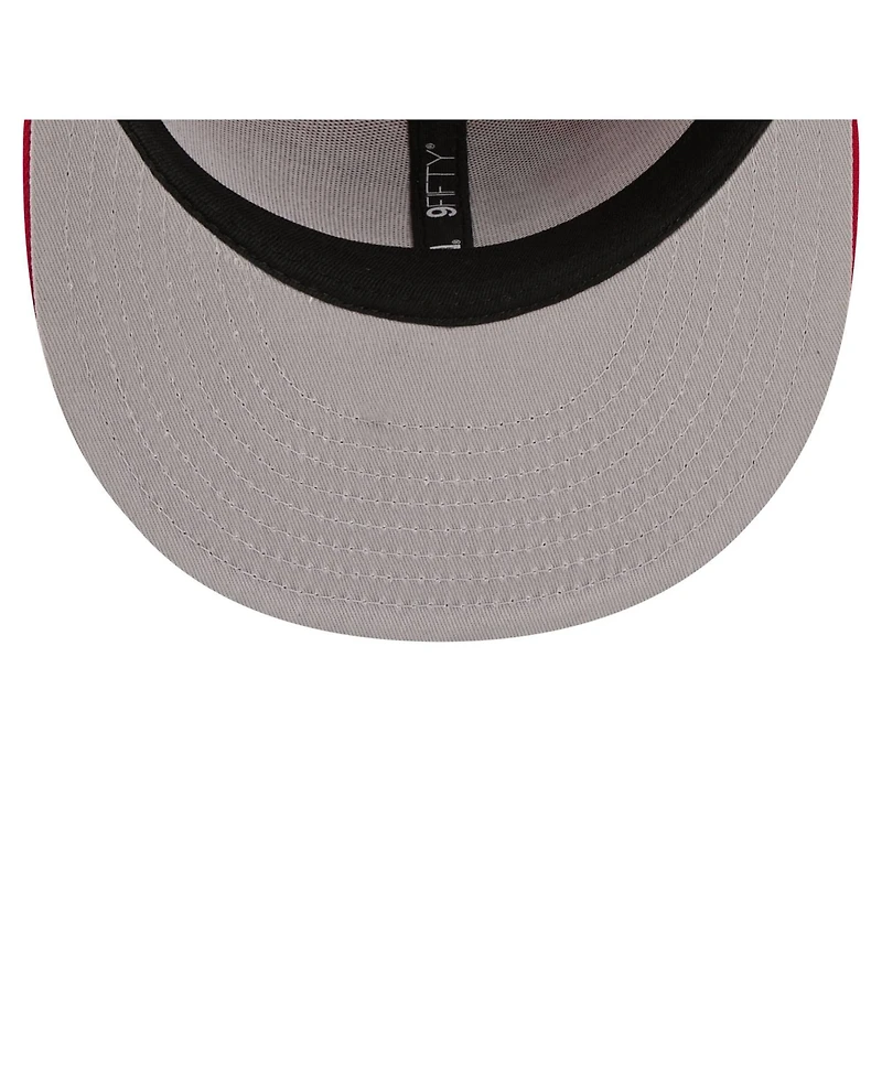 New Era Men's Red Atlanta Falcons 9FIFTY Snapback Hat