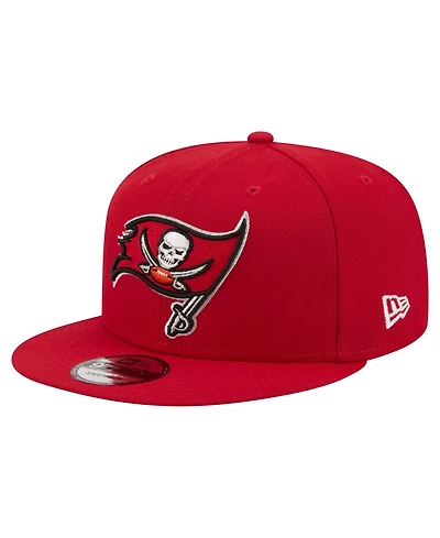 New Era Men's Red Tampa Bay Buccaneers 9FIFTY Snapback Hat