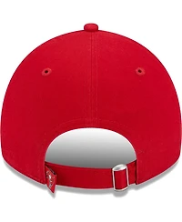 New Era Women's Red Tampa Bay Buccaneers Leaves 9TWENTY Adjustable Hat