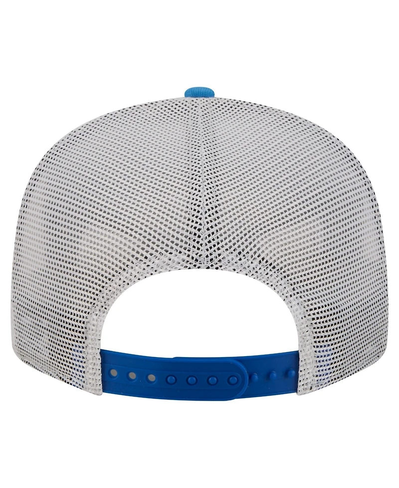 New Era Men's Powder Blue Los Angeles Chargers Core Team 9FIFTY Trucker Snapback Hat