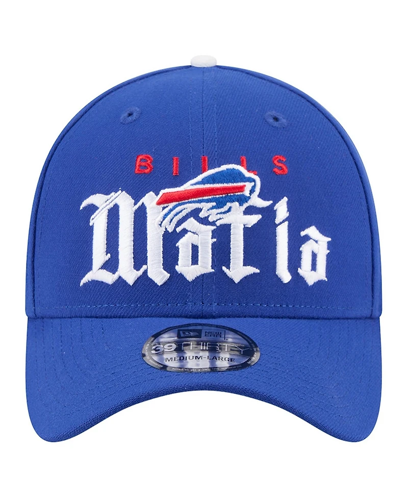New Era Men's Royal Buffalo Bills Mafia 39THIRTY Flex Hat