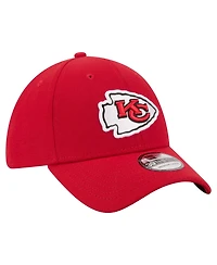 New Era Men's Red Kansas City Chiefs Core Team 39THIRTY Flex Hat