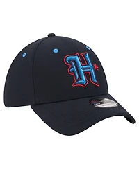 New Era Men's Navy Houston Texans Core Team 39THIRTY Flex Hat