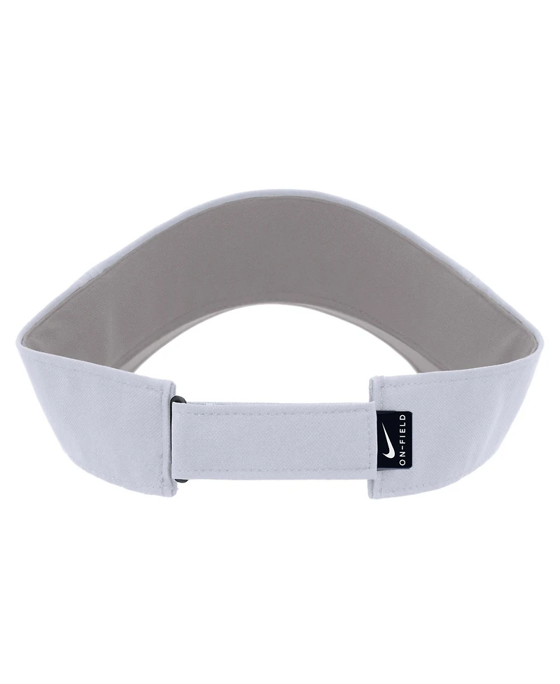 Nike Men's White Team Usa Ace Dri-fit Adjustable Visor