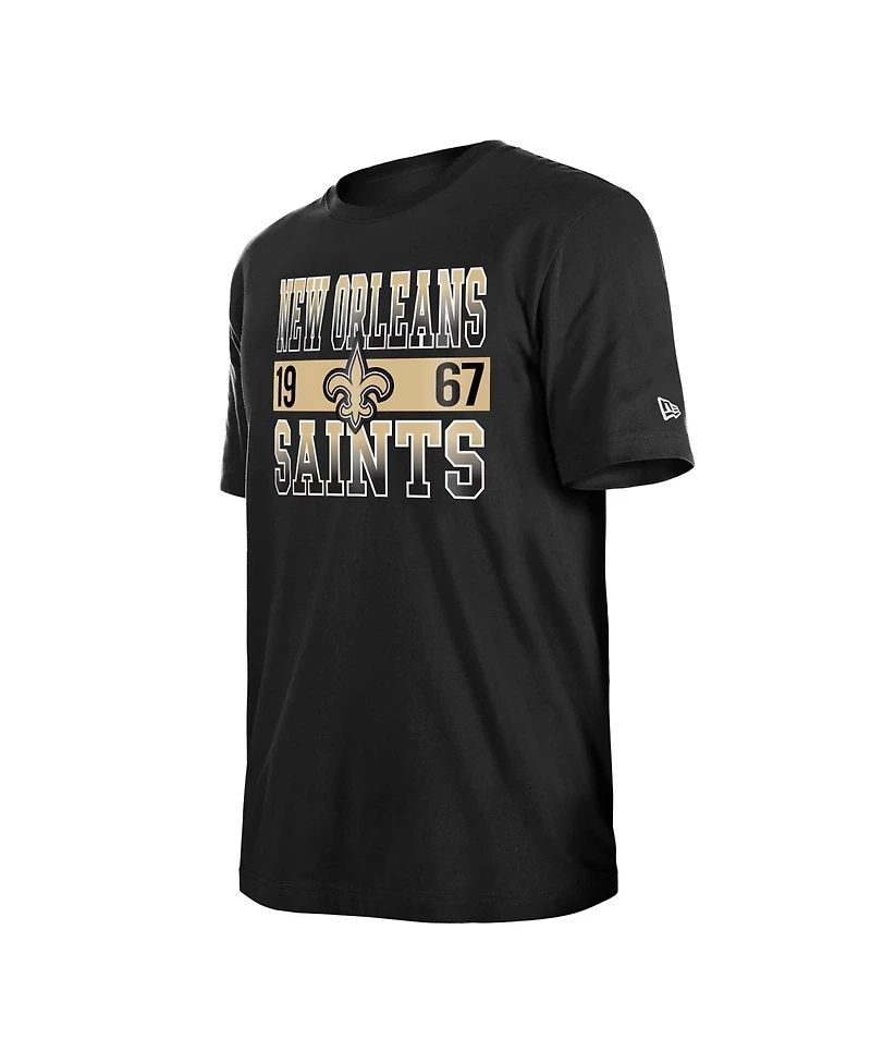 New Era Men's Black Orleans Saints City Team T-Shirt