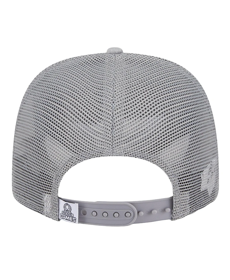 New Era Men's Gray Philadelphia Eagles 2025 Pro Bowl 9SEVENTY Stretch-Snap Hat