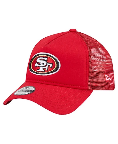 New Era Preschool Scarlet San Francisco 49ers Main A-Frame 9FORTY Adjustable Hat