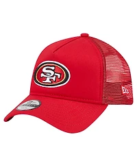 New Era Preschool Scarlet San Francisco 49ers Main A-Frame 9FORTY Adjustable Hat