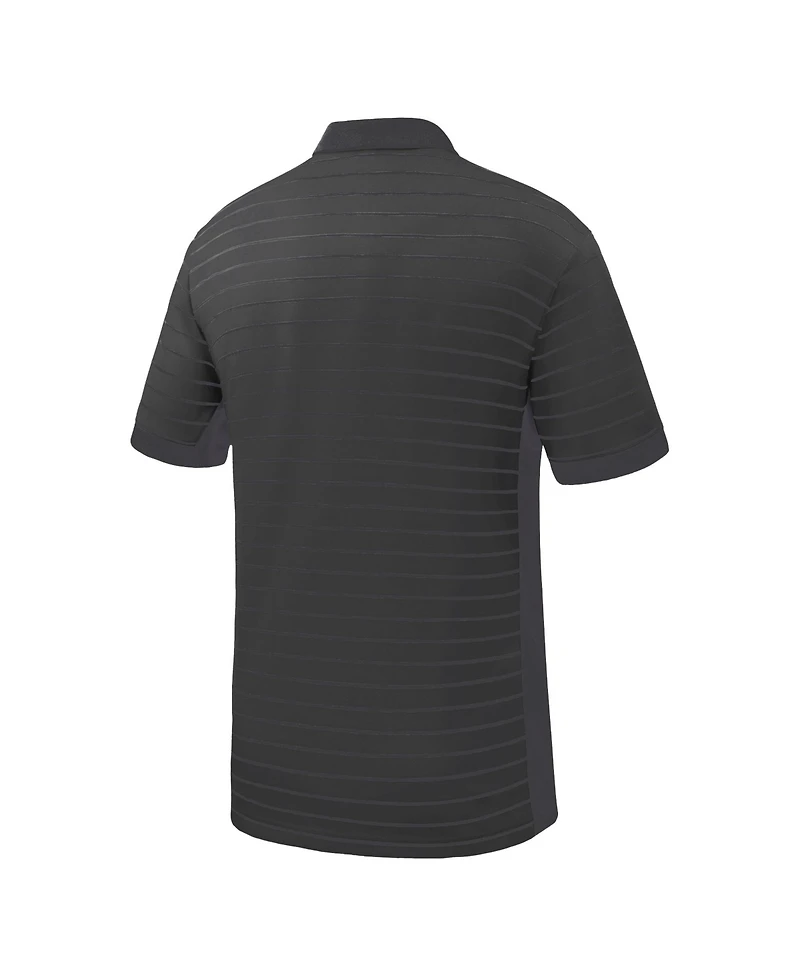 Nike Men's Black Army Knights Victory Stripe Dri-fit Polo Shirt