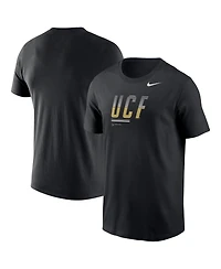 Nike Men's Black Ucf Knights Wordmark Logo Legend T-Shirt